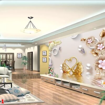 Tranh Dán Tường 3D Hiện Đại mã 20611