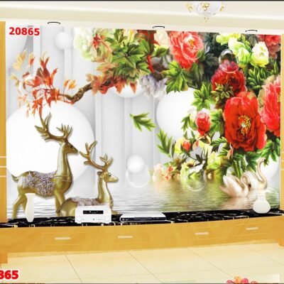 Tranh Dán Tường 3D Hiện Đại mã 20865