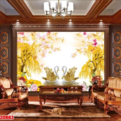 Tranh Dán Tường 3D Hiện Đại mã 20883