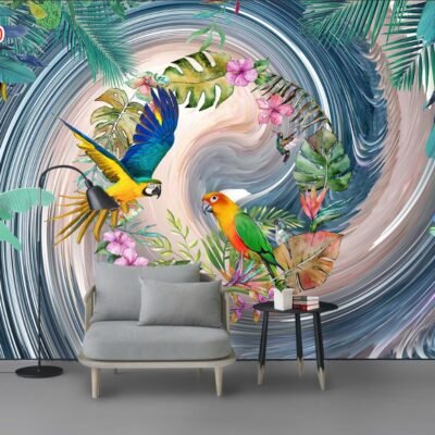 Tranh Dán Tường 3D Hiện Đại mã 25550