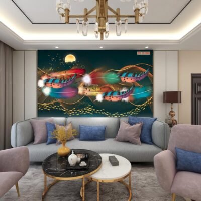 Tranh Dán Tường 3D Hiện Đại mã 112180