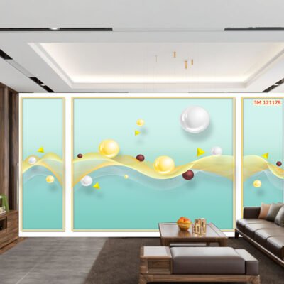 Tranh Dán Tường 3D Hiện Đại mã 121178