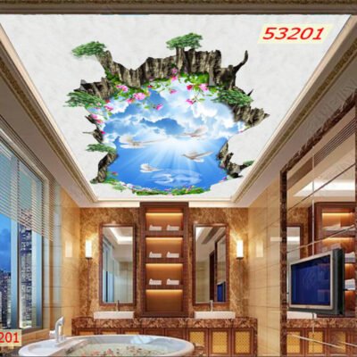Tranh Dán Trần 3D mã 53201